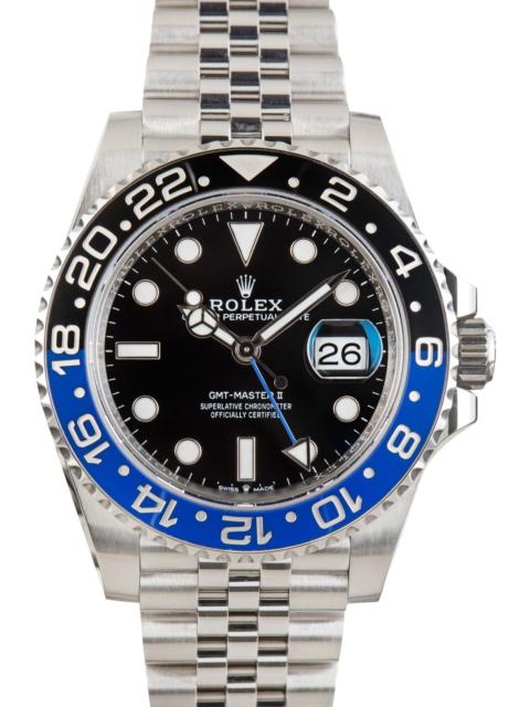 ROLEX Men's Rolex GMT-Master II Ref 126710 Stainless Steel Batgirl