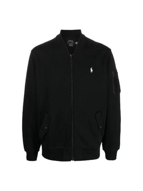 Other Designers Polo Ralph Lauren - Polo Ralph Lauren Double Knit Bomber Jacket, Size Small