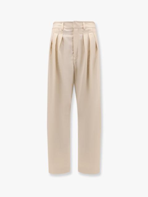 Lemaire Pleated Tailored Wool Blend Trouser