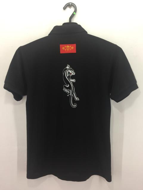 Other Designers Japanese Brand - CREAM SODA WITH BLACK PANTHER DESIGN POLO SHIRT