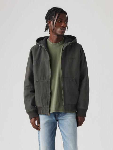 HOODED UTILITY JACKET