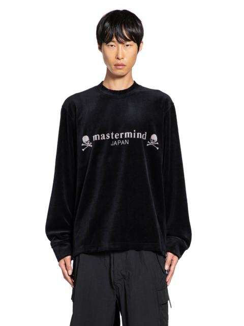 MASTERMIND WORLD Velvet Logo Long Sleeve T-shirt