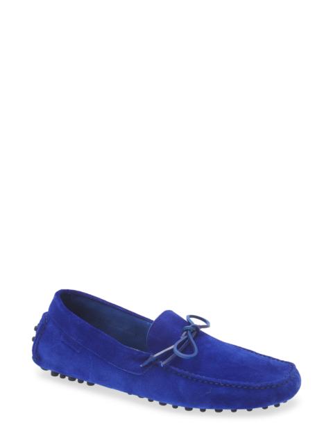 TOM FORD TOM FORD Suede Driving Shoe in Electric Purple at Nordstrom