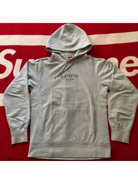 Supreme - Classic Logo Hoodie Hooded Sweatshirt 2015