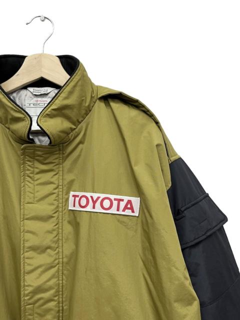 Other Designers Racer Worldwide - 🔥TRD TOM’S🔥Vtg 90’s TOYOTA TECNO JAPAN Quitted Lined Parka