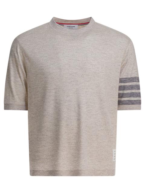 Thom Browne Thom Browne Wool T-shirt "4bar"