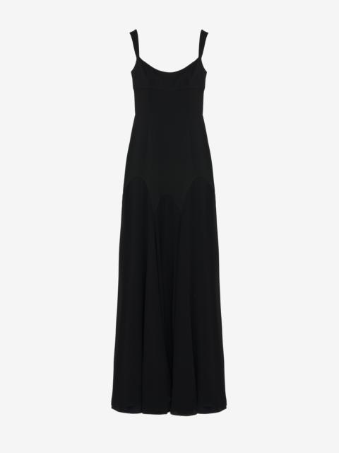 Alexander McQueen Satin Evening Dress