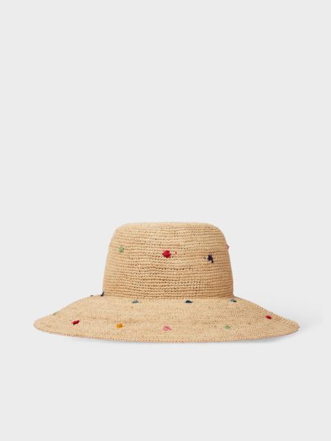 Paul Smith Women's 'Swirl' Polka Dot Sun Hat