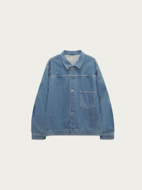 Nanamica Short Denim Jacket - Light Indigo