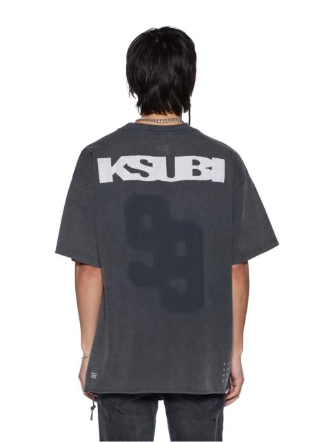 Ksubi RUGGED EKCESS SS TEE BLASTED BLACK