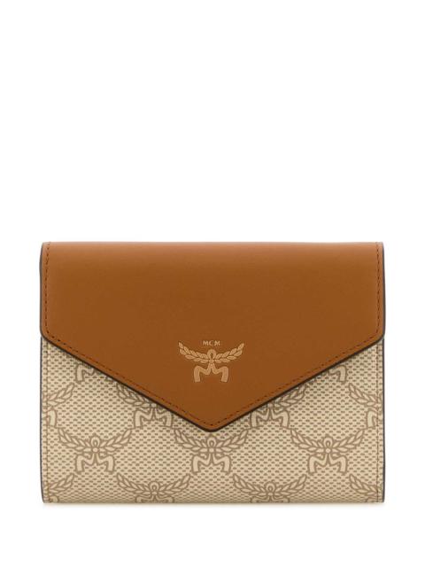 Mcm Women Printed Canvas Wallet