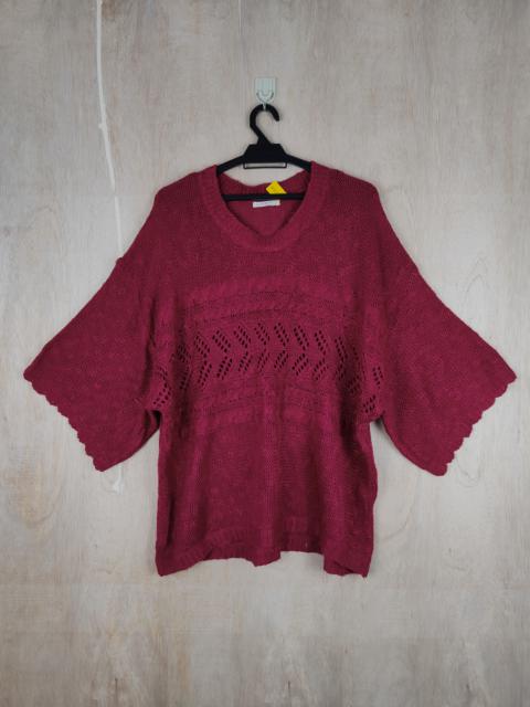 Other Designers Japanese Brand - Su-Pu-Re bih size Red Knitwear #4072