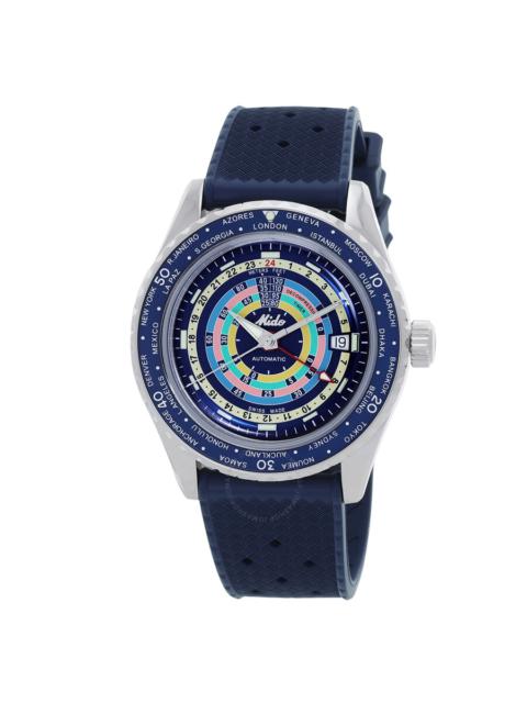 Other Designers Mido Ocean Star Decompression Worldtimer Automatic Blue Dial Men's Watch M0268291704100