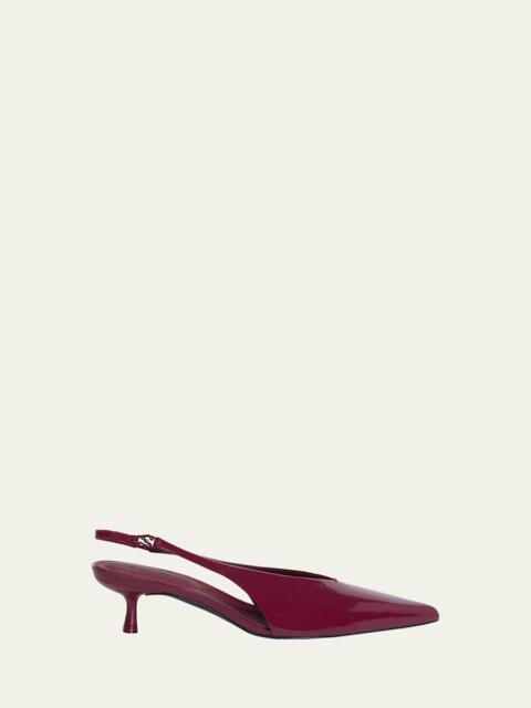 SIMKHAI Sylvie Slingback Kitten-Heel Pumps