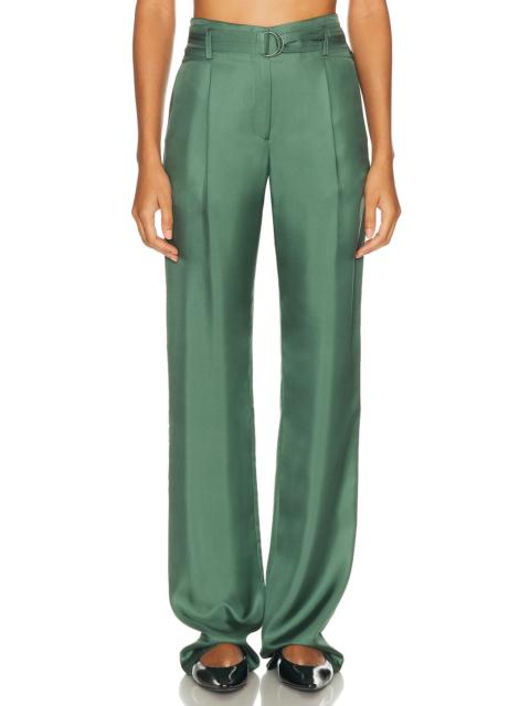 LAPOINTE Silky Twill Belted Pant