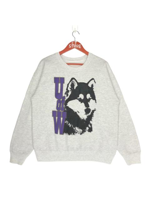 Other Designers Vintage - Vintage NCAA University Of Wolverin Crewneck Sweatshirts