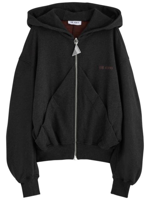 The Attico Logo Hooded Cotton Sweatshirt