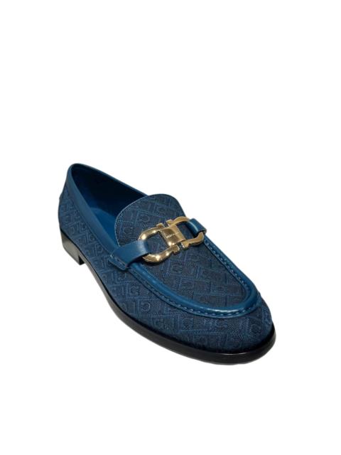 FERRAGAMO Ferragamo Gancini Ornament Moccasin Loafers