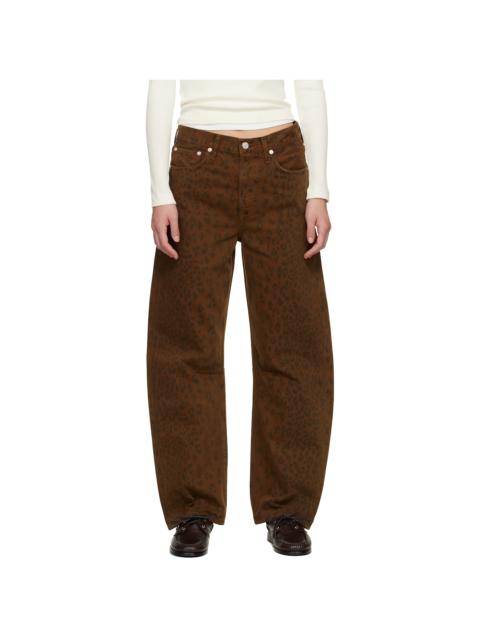 Citizens of Humanity Brown Miro Long Relaxed Jeans