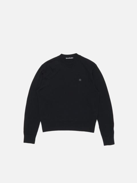 Acne Studios Crewneck jumper - Yak wool - Black