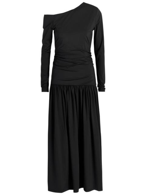 RÓHE Rohe Gathered Stretch-jersey Midi Dress