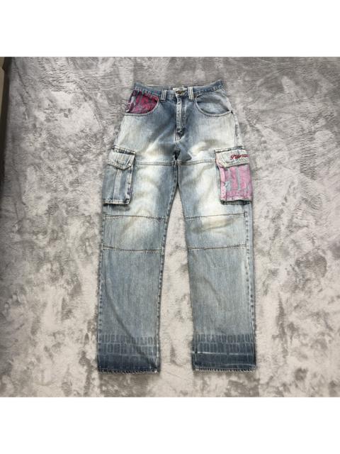 Other Designers Distressed Denim - PIKO HAWAIIAN LONGBOARD WEAR 6 POCKET CARGO DENIM #6132-220