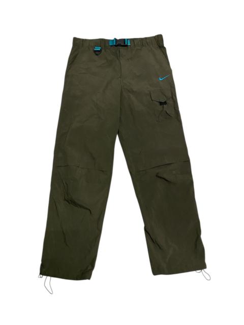 Vintage Nike Swoosh Olive Green Pants