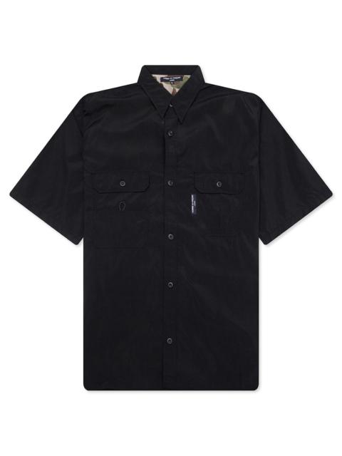Comme des Garçons Homme NYLON SHIRT - BLACK