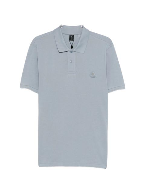 MOOSE KNUCKLES Moose Knuckles Everett Emblem Short-sleeve Polo Shirt