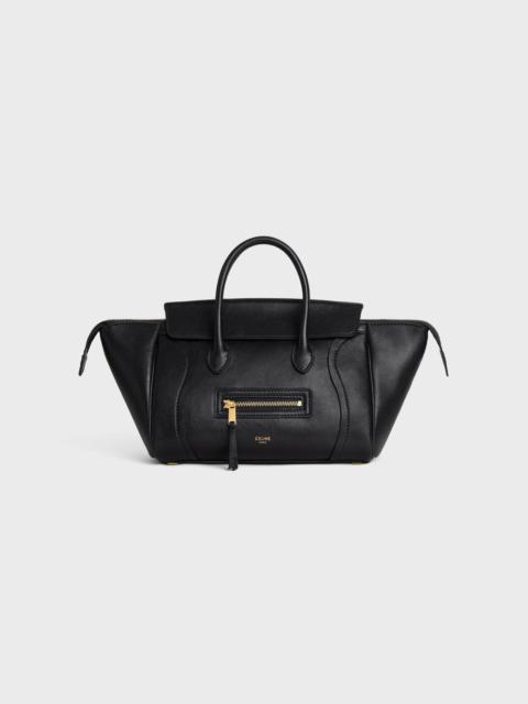 CELINE SMALL NEW LUGGAGE IN SUPPLE SHINY LAMBSKIN