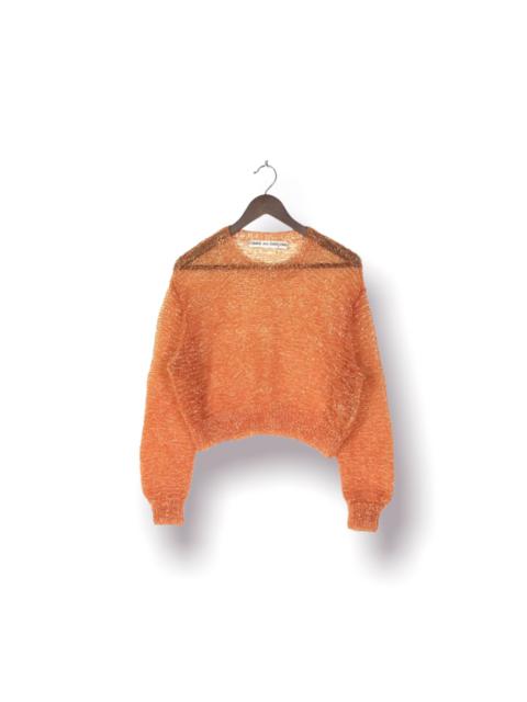 Comme Des Garçons Runway Nylon Knit See Through Jumper