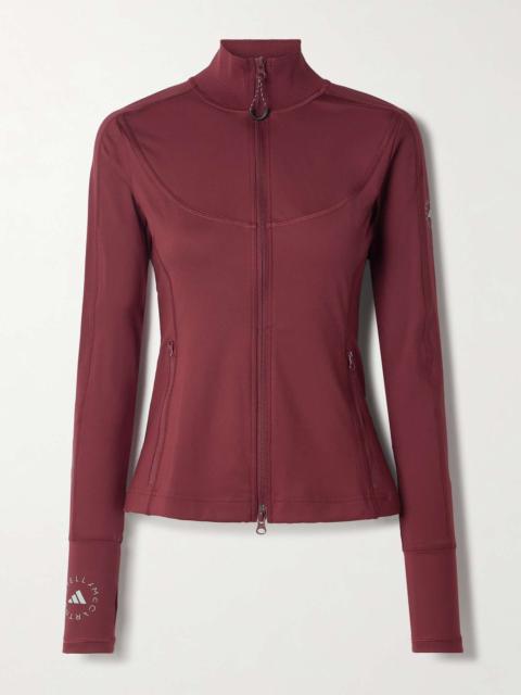 TruePurpose perforated recycled stretch-shell jacket