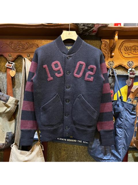 RRL by Ralph Lauren Ralph Lauren RRL Wool Baseball Jacket Sweater