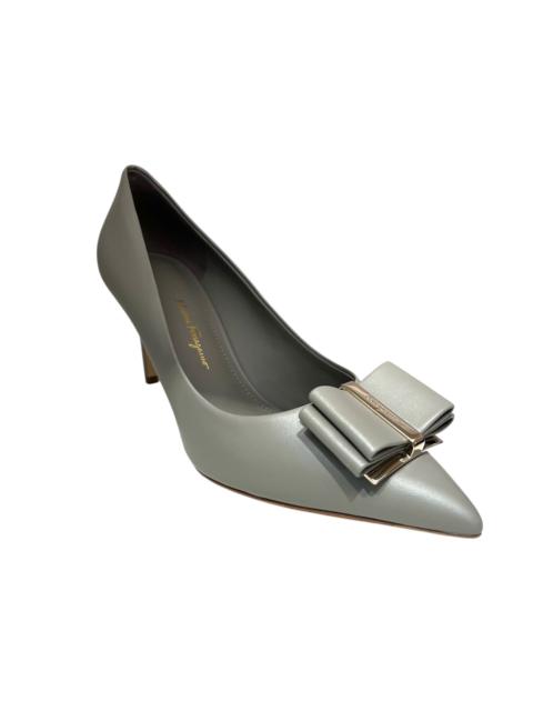 FERRAGAMO Ferragamo Bow Leather Pumps