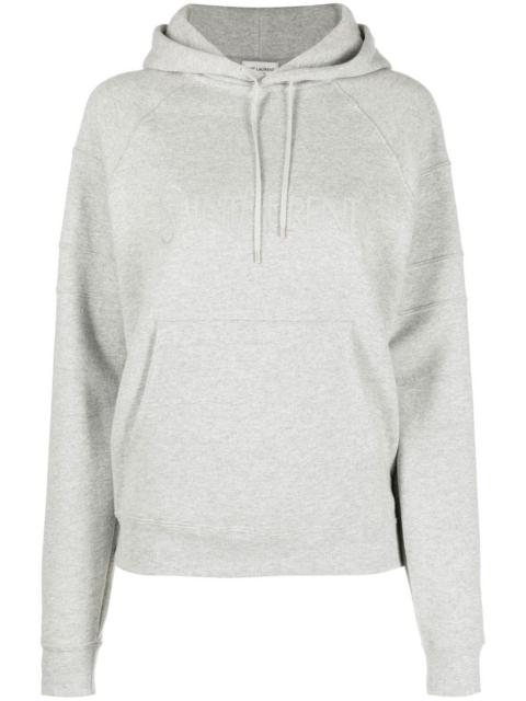 SAINT LAURENT Saint Laurent Felpa In Cotone Con Logo Ricamato