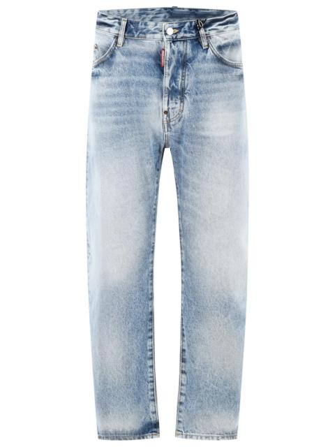 DSQUARED2 Dsquared2 BRO Light Blue Cotton Jeans