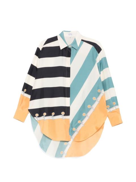 Loewe Loewe Women Printed Silk Shirt