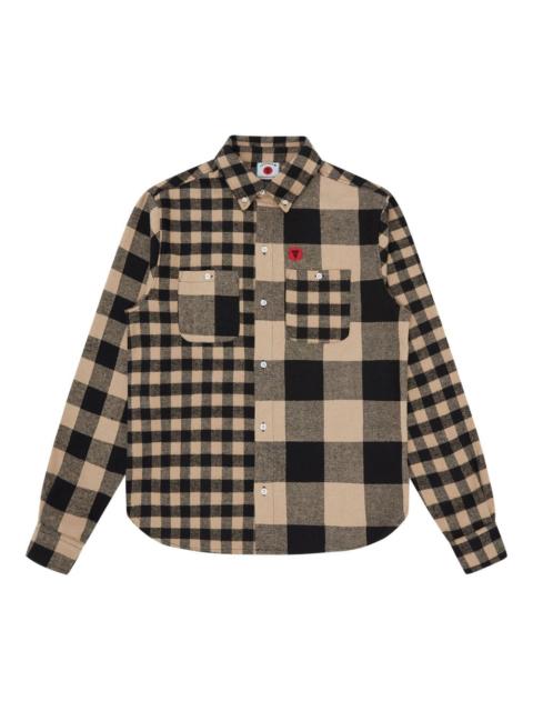 ICECREAM Cotton Blend Checked Shirt