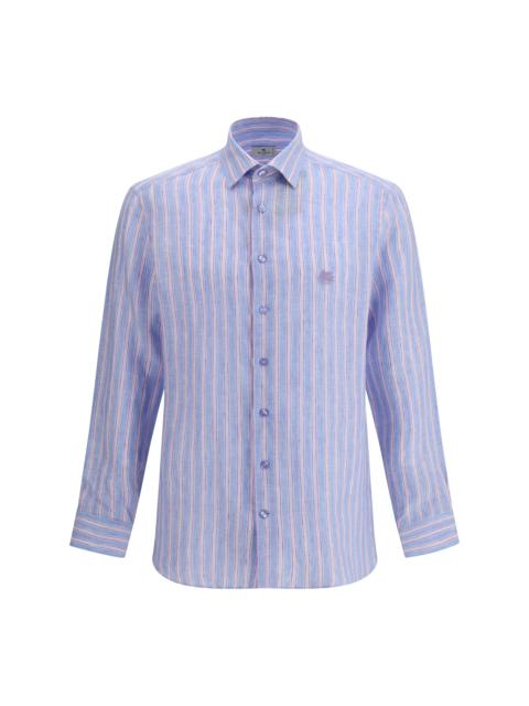 Etro Etro Striped Linen Shirt S9880 Men