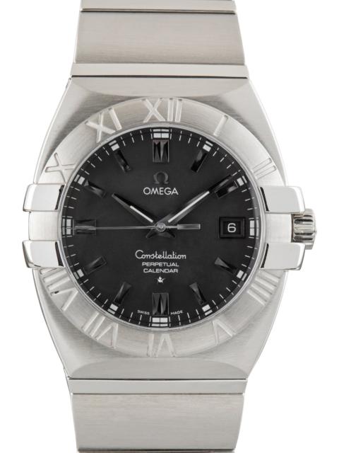 OMEGA Used Steel Omega Constellation Black Index Dial