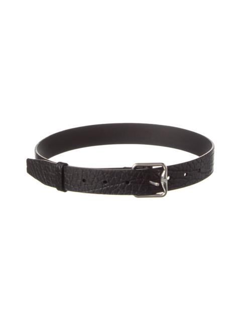 Burberry Burberry B Buckle Leather Belt
