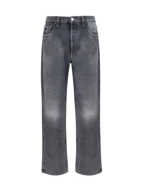 Prada Prada Men Vintage Effect Denim Jeans