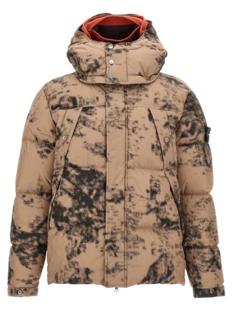 Stone Island REAL DOWN CAMO JACKET (DOVE GRAY)