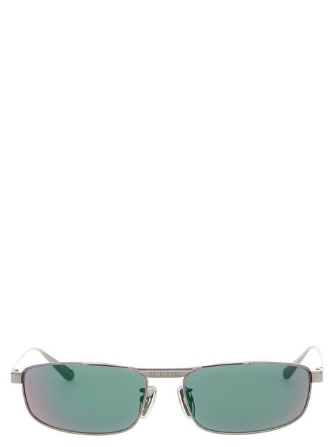 BALENCIAGA Tag 3.0 Rectangle Sunglasses Multicolor