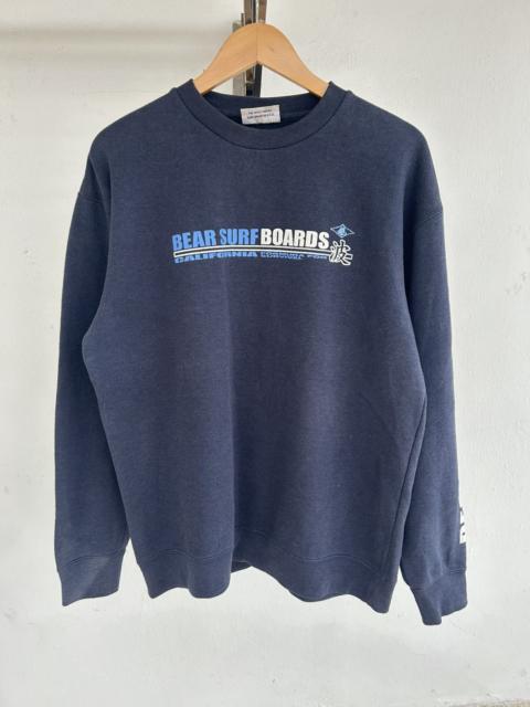 Other Designers Other - Bear Vintage Surf 78’ Sweatshirt Fronthit Blue