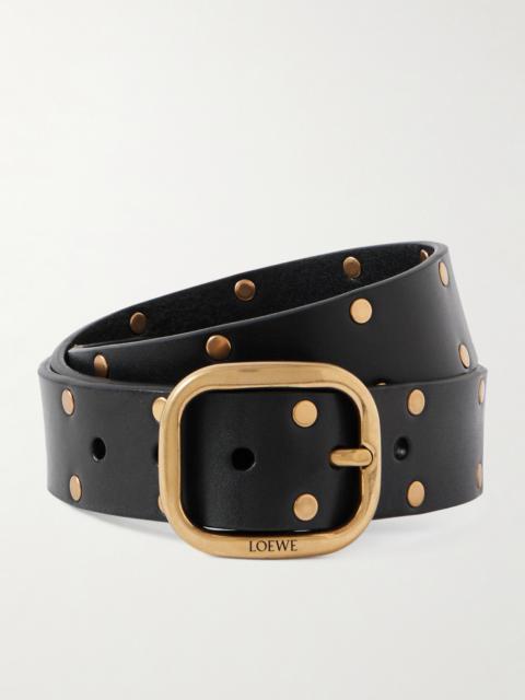 Loewe Studded Leather Belt