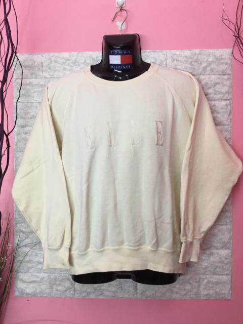 Other Designers Designer - Rare Sweatshirt Elle Paris With Big Logo