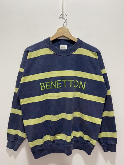 Other Designers Vintage - VINTAGE UNITED COLORS OF BENETTON EMBROIDERY STRIPED