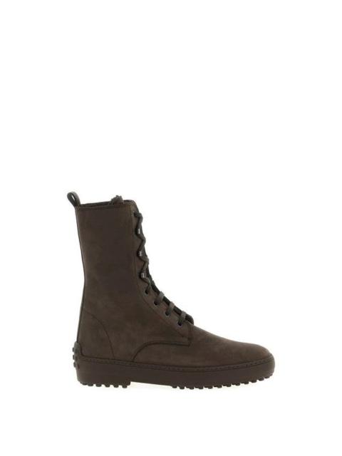 Tod's TOD'S Winter Gommino Brown Ankle Boots New & Authentic (Wome
