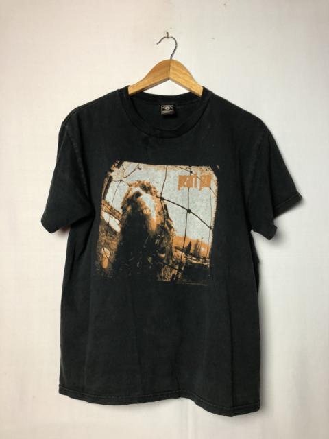 Other Designers Vintage - Pearl Jam grunge tour Vs Faded black collection shirt